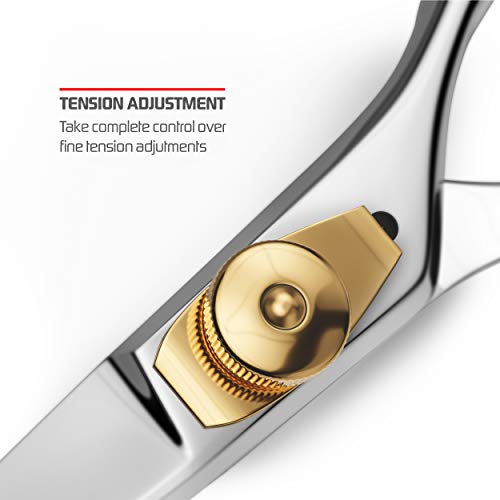 Suvorna Condor 5" Beard Scissors for Men, Mustache Scissors for Cutting, Styl...