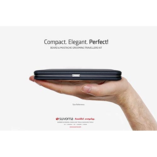 Suvorna Professional Men's Grooming Facial Hair Removal/Trimming Kit 4 Pcs. M...