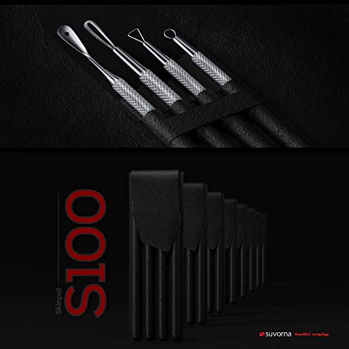 Suvorna Skinpal S100 Pimple Popper tool Kit. Lancet for Facial Milia Remover....