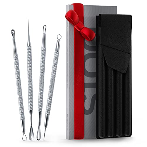 Suvorna Skinpal S100 Pimple Popper tool Kit. Lancet for Facial Milia Remover....