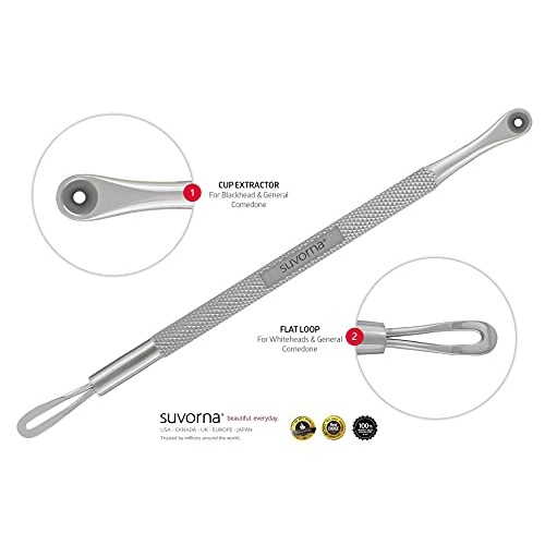 Suvorna Skinpal s60 Whitehead & Blackhead Remover, Cleaner & Comedone Extract...