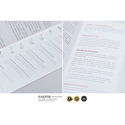 Suvorna Skinpal s60 Whitehead & Blackhead Remover, Cleaner & Comedone Extract...
