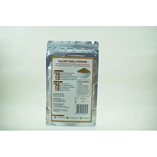 SVATV Walnut Shell Powder (Juglans regia L.) for facial Scrub Formulation, Li...