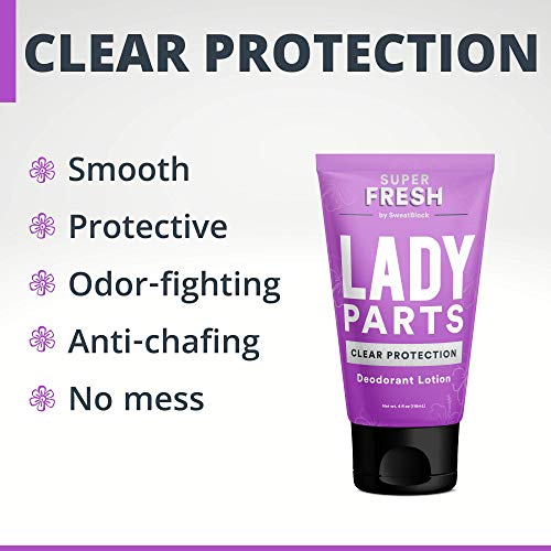 Super Fresh Lady Parts Aluminum Free Deodorant For Women - Feminine Hygiene L...