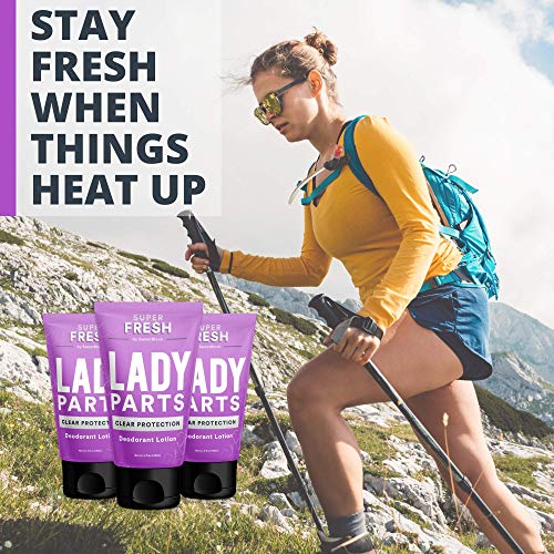 Super Fresh Lady Parts Aluminum Free Deodorant For Women - Feminine Hygiene L...