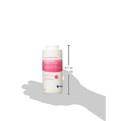 Sween Body Powder 8 oz Bottle (Pack of 2 Bottles)