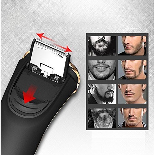 SweetLF 3D Rechargeable Waterproof IPX7 Electric Shaver Wet & Dry Rotary Shav...
