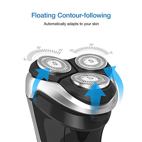 SweetLF Electric Shaver for Men Wet and Dry Waterproof Electric Razor Cordles...