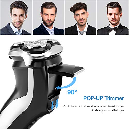 SweetLF Electric Shaver for Men Wet and Dry Waterproof Electric Razor Cordles...