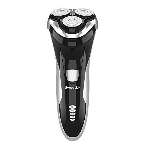 SweetLF Electric Shaver for Men Wet and Dry Waterproof Electric Razor Cordles...