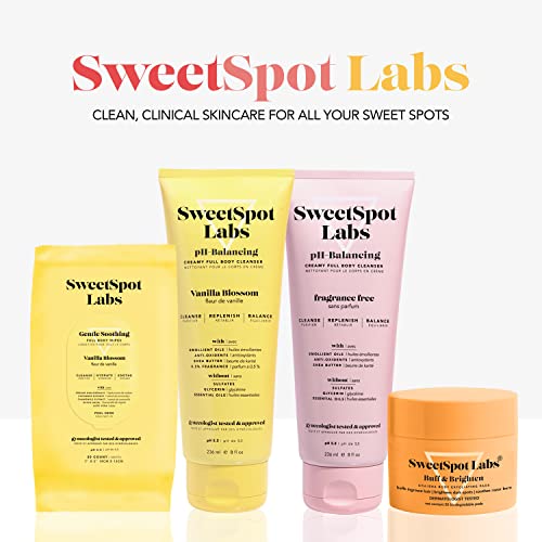 SweetSpot Labs Feminine Wash, Gentle Vanilla Blossom Scent, with Shea Butter ...