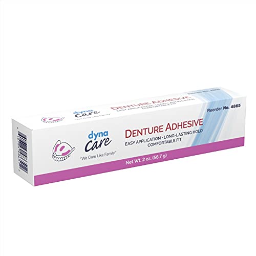 Swiss Craft Denture Adhesive Extra Strong Hold for Upper, Lower or Partials O...