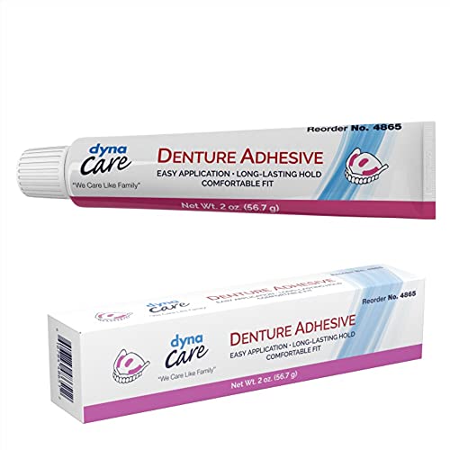 Swiss Craft Denture Adhesive Extra Strong Hold for Upper, Lower or Partials O...