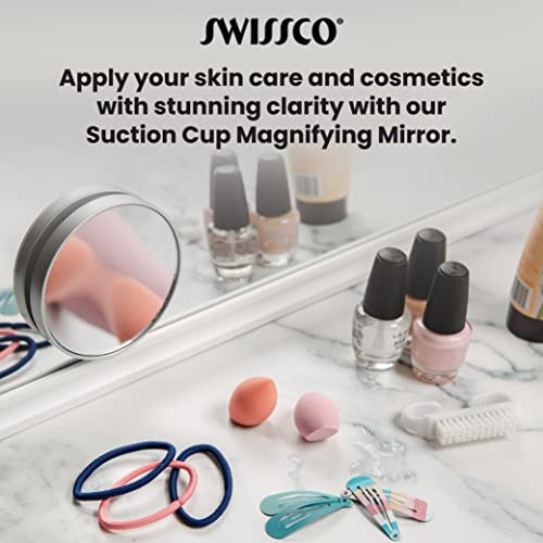 Swissco 20x Magnifying Mirror W. 2 Suction Cups (SYB-TAM)