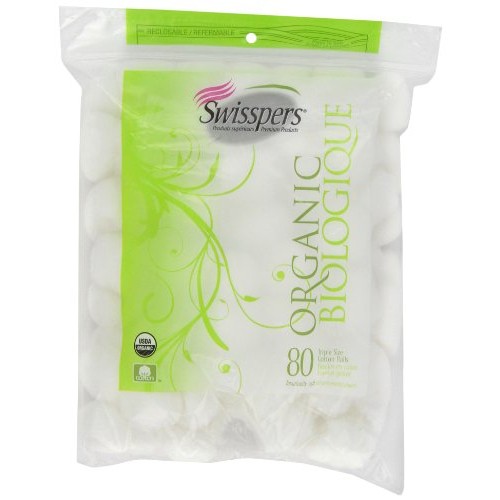 Swisspers Organics Cotton Balls - 80