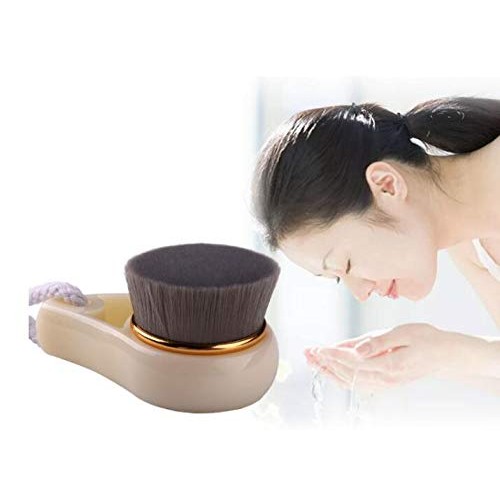 1PCS Beauty Brush Comma Shape Hangable Bamboo Charcoal Soft Bristles Deep Por...