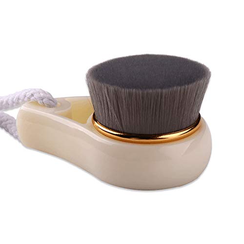 1PCS Beauty Brush Comma Shape Hangable Bamboo Charcoal Soft Bristles Deep Por...