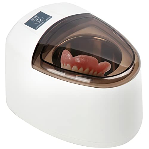 Portable Ultrasonic Cleaner Denture/Aligner/Retainer Cleaner for All Dental A...