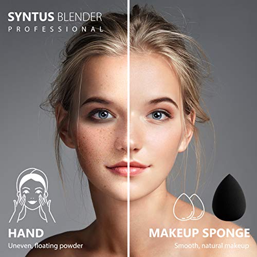 Syntus Makeup Sponge Set, 10 Pcs Beauty Foundation Sponges Blending Latex-fre...