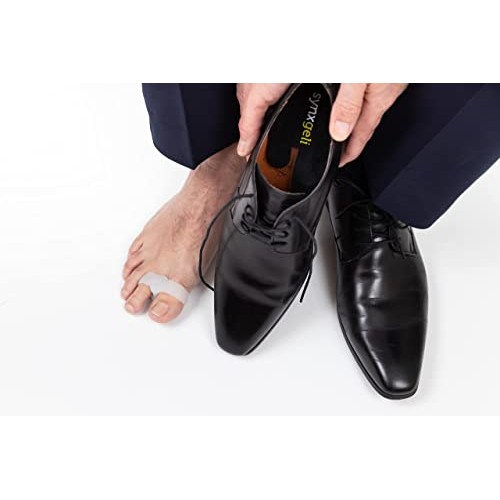 SYNXBODY SynxGeli Big Toe Gel Toe Separators - Toe Spacers for Bunions & Hamm...