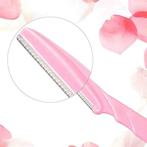 15 Pcs Eyebrow Razor Brushes Hair Remover Exfoliating Dermaplaning Tool Derma...