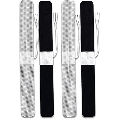 Syrtenty TENS Unit Replacement Pads - Pack of 4 Electrode Squares for Muscle ...