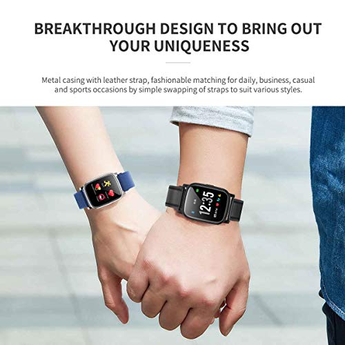 Sysmarts Sports Pedometer Smart Fitness Watch for Android and iOS Phones,Acti...