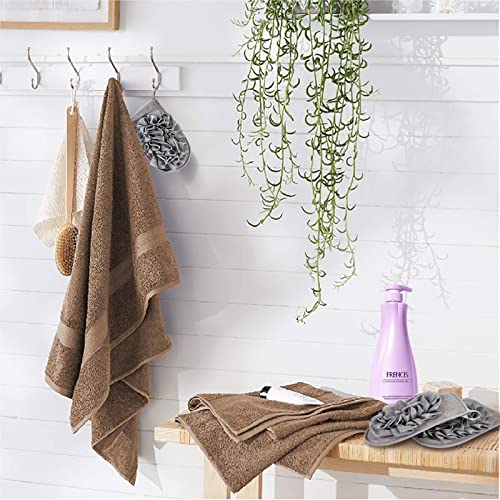 2 Packs Bath Sponge,Sponge Loofah Body Scrubber,Shower Pouf Cleaning Loofah S...