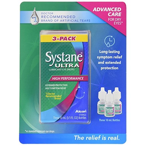 Systane Ultra Lubricant Eye Drops, 30 ml.