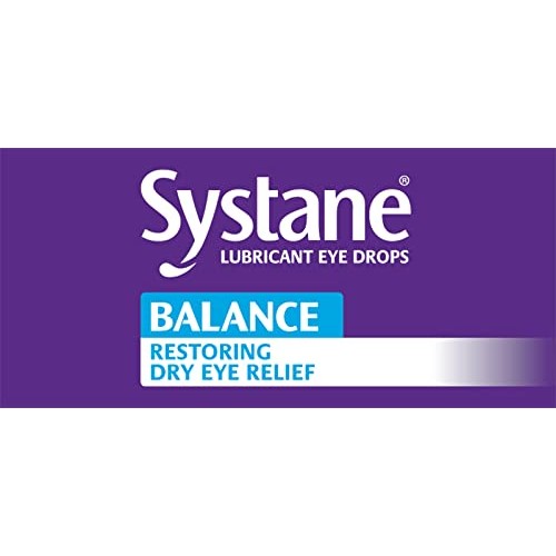 Systane Balance Lubricant Eye Drops, Restorative Formula, Twin pack, 0.33 Flu...