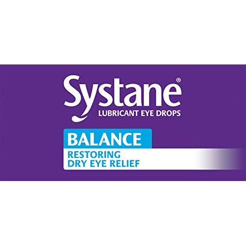 Systane Balance Lubricant Eye Drops, Restorative Formula, Twin pack, 0.33 Flu...