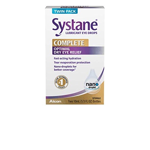 Systane Complete Lubricant Eye Drops, 2x10mL TWIN