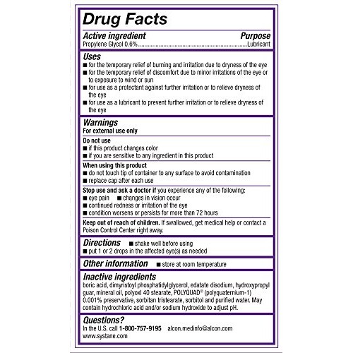 Systane Complete Lubricant Eye Drops, 2x10mL TWIN