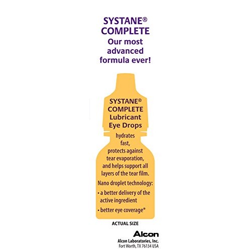 Systane Complete Lubricant Eye Drops, 2x10mL TWIN