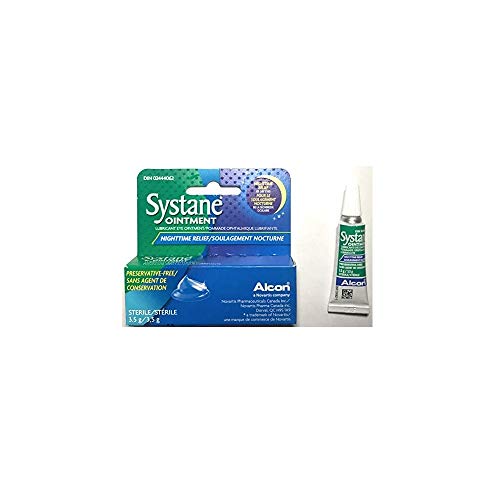 Systane Nighttime Lubricant Eye Ointment 3.50 g (Pack of 3)