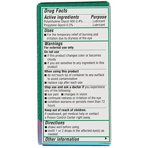 Systane Ultra Eye Drops Lubricant High Performance, 0.33 FL OZ., 10mL- 3pk