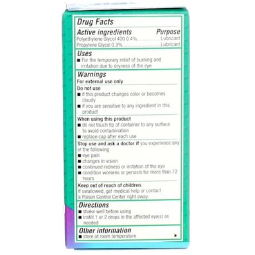 Systane Ultra Eye Drops Lubricant High Performance, 0.33 FL OZ., 10mL- 3pk