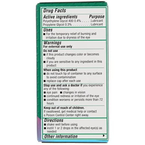 Systane Ultra Eye Drops Lubricant High Performance, 0.33 FL OZ., 10mL- 3pk