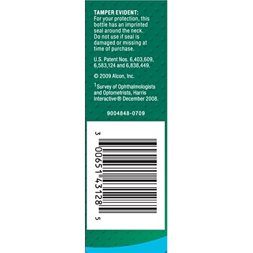 Systane Ultra Eye Drops Lubricant High Performance,Two 4ml bottles, 0.14 Fl. ...