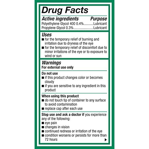 Systane Ultra Lubricant Eye Drops,0.14 Fl Oz (Pack of 1)