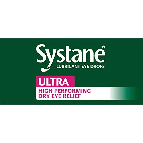 Systane Ultra Lubricant Eye Drops, Twin Pack, 10-mL Each,packaging may vary