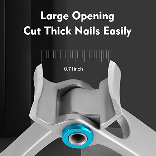 SZCSHOOL Toenail Clippers for Thick Nails, Toe Nail Clippers Adult Thick Nail...