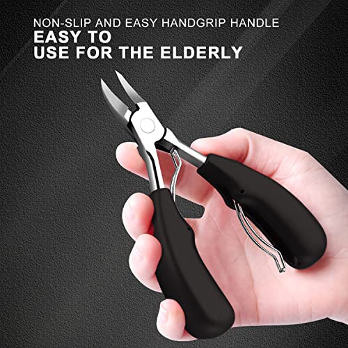 SZCSHOOL Toenail Clippers for Thick Nails, Toe Nail Clippers Adult Thick Nail...