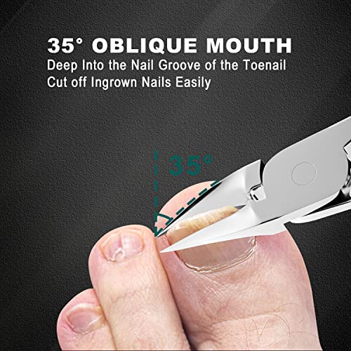 SZCSHOOL Toenail Clippers for Thick Nails, Toe Nail Clippers Adult Thick Nail...