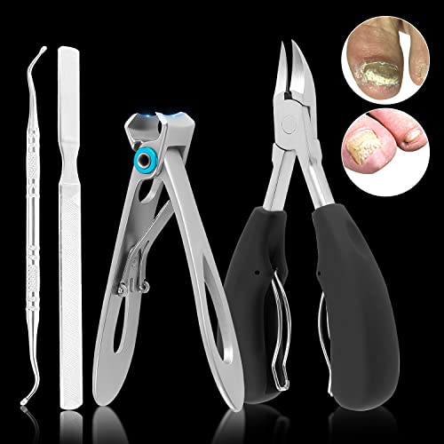 SZCSHOOL Toenail Clippers for Thick Nails, Toe Nail Clippers Adult Thick Nail...