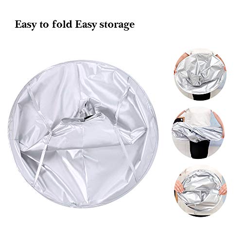 SZHSTC Professional Hair Cutting Cape Foldable Hair Cutting Cloak Umbrella fo...