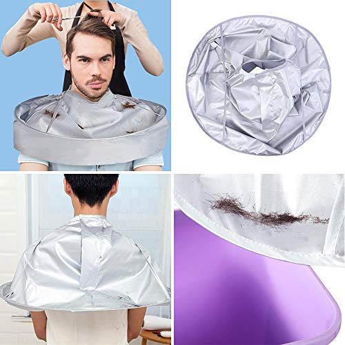SZHSTC Professional Hair Cutting Cape Foldable Hair Cutting Cloak Umbrella fo...