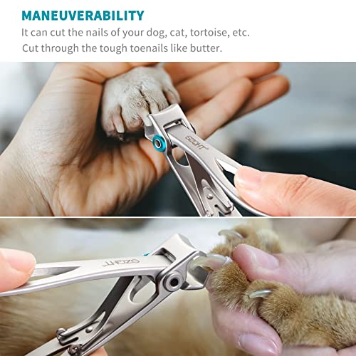 SZQHT 15mm Wide Jaw Opening Nail Clippers for Thick Nails,Finger Nail Clipper...