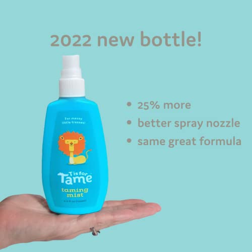 T is for Tame – Hair Taming & Conditioning Spray for Infants, Toddlers & Kids...