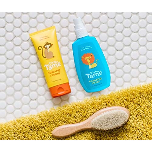 T is for Tame – Taming Spray & Matte Cream with Soft Bristle Brush | All-Natu...